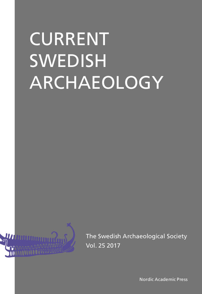Current Swedish Archaeology Vol. 25 2017