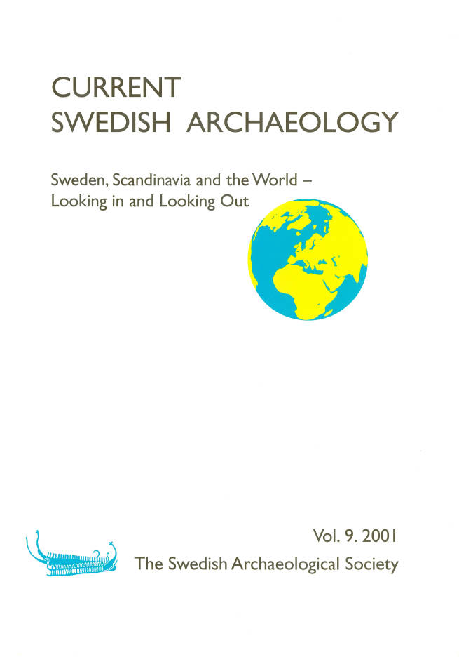 Current Swedish Archaeology Vol. 9. 2001