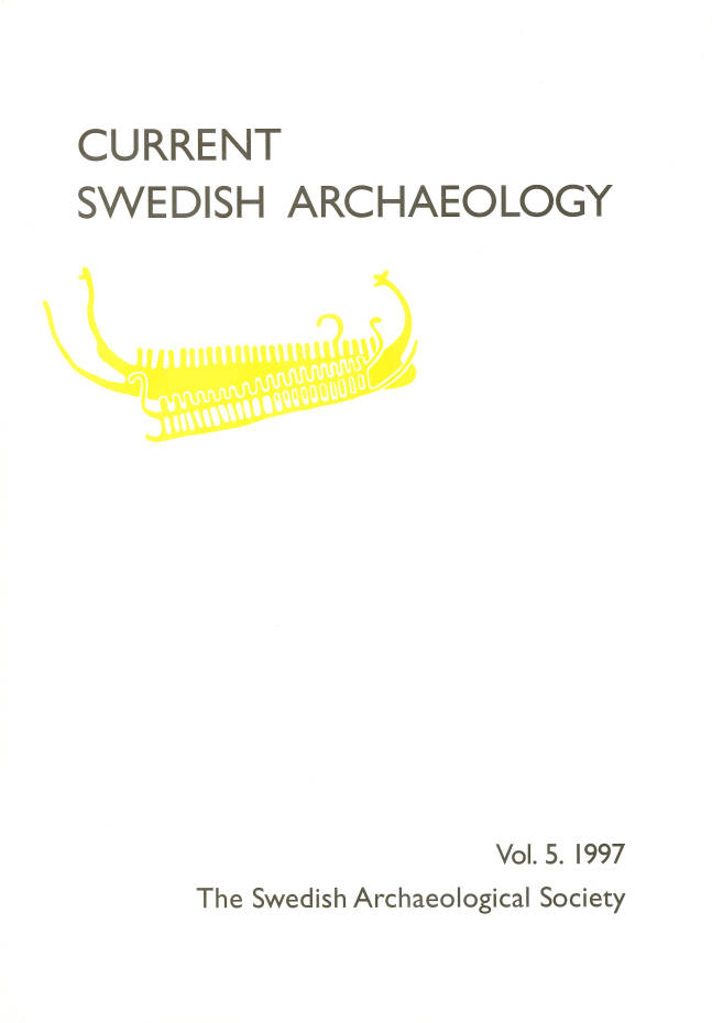 Current Swedish Archaeology Vol. 5. 1997