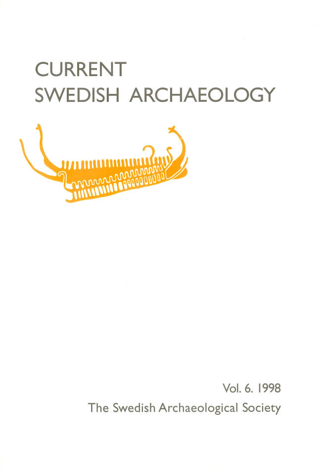 Current Swedish Archaeology Vol. 6. 1998