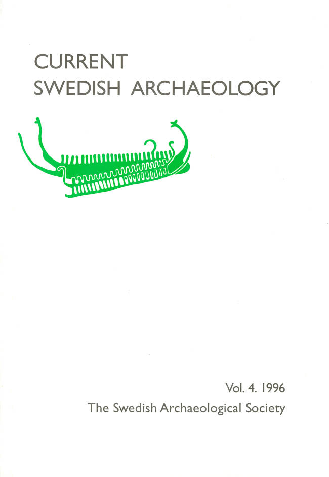 Current Swedish Archaeology Vol. 4. 1996