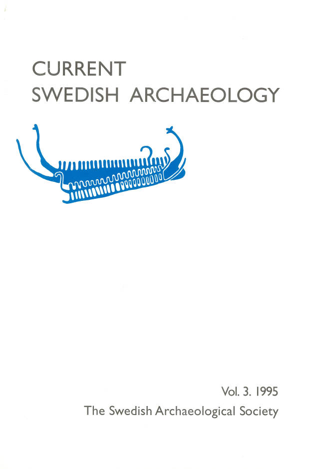 Current Swedish Archaeology Vol. 3. 1995